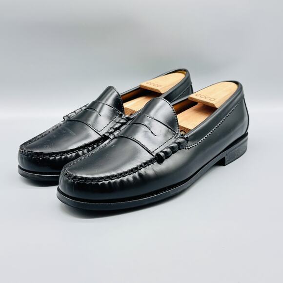 J. Crew Black Leather Loafers - Picture 4 of 11